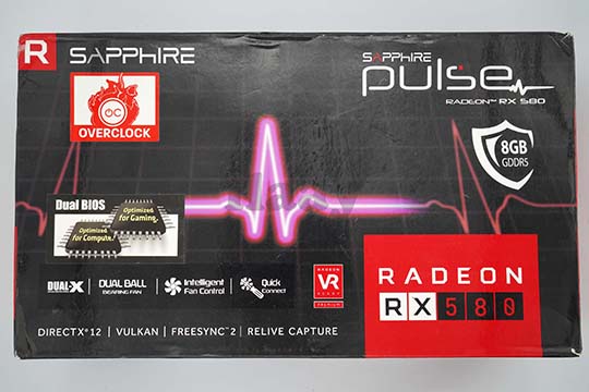 蓝宝石SAPPHIRE RX 580 8GB 显示卡（AMD Radeon RX 580芯片）